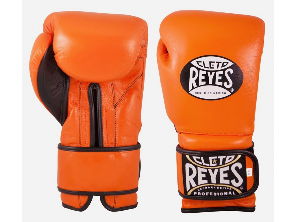 

Тренировочные перчатки CLETO REYES Velcro Closure Training 16 унций оранжевый (3009)