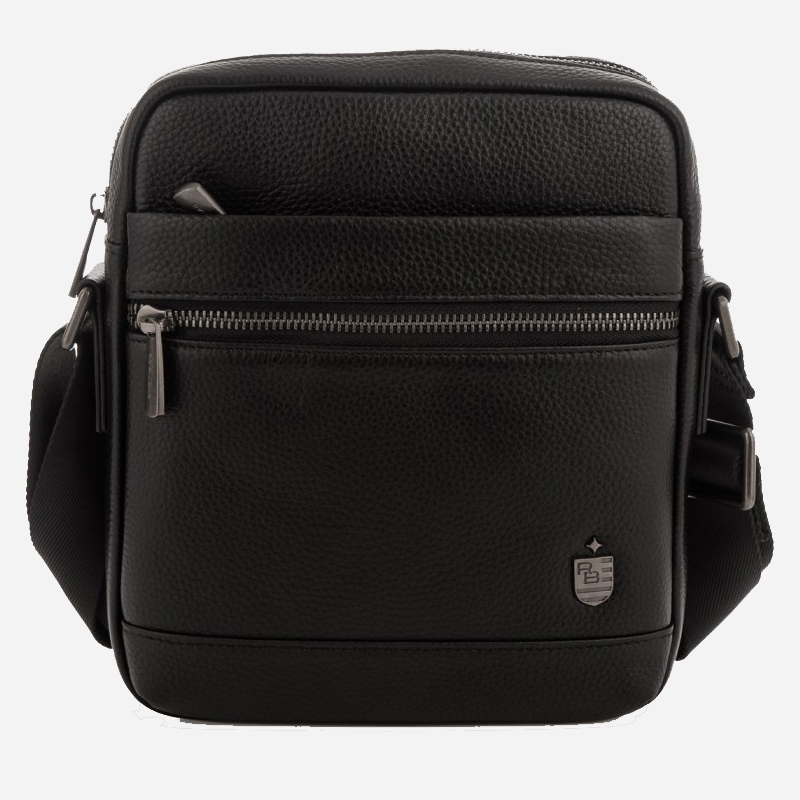 

Мужская сумка кожаная RoyalBag RB29-88078A Черная