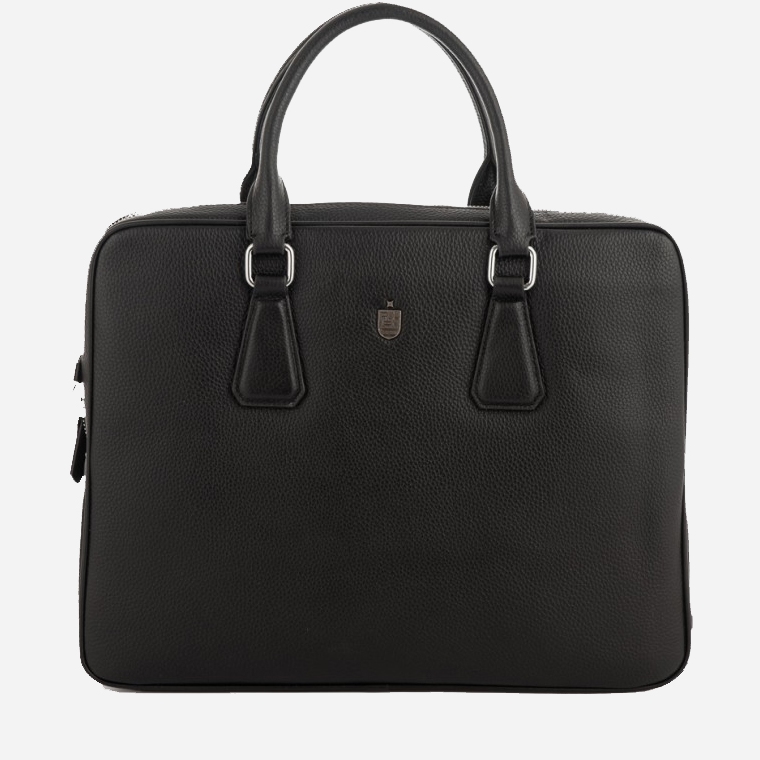 

Мужская сумка кожаная RoyalBag RB29-9020-6A Черная