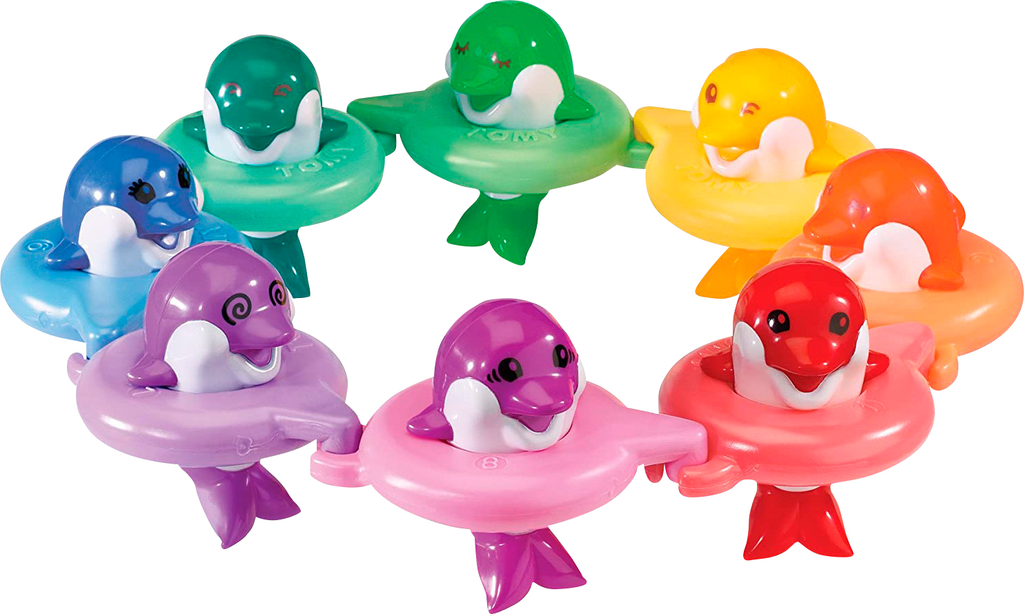 

Набор игрушек для ванной Toomies Поющие дельфины (E6528) (5011666065284)
