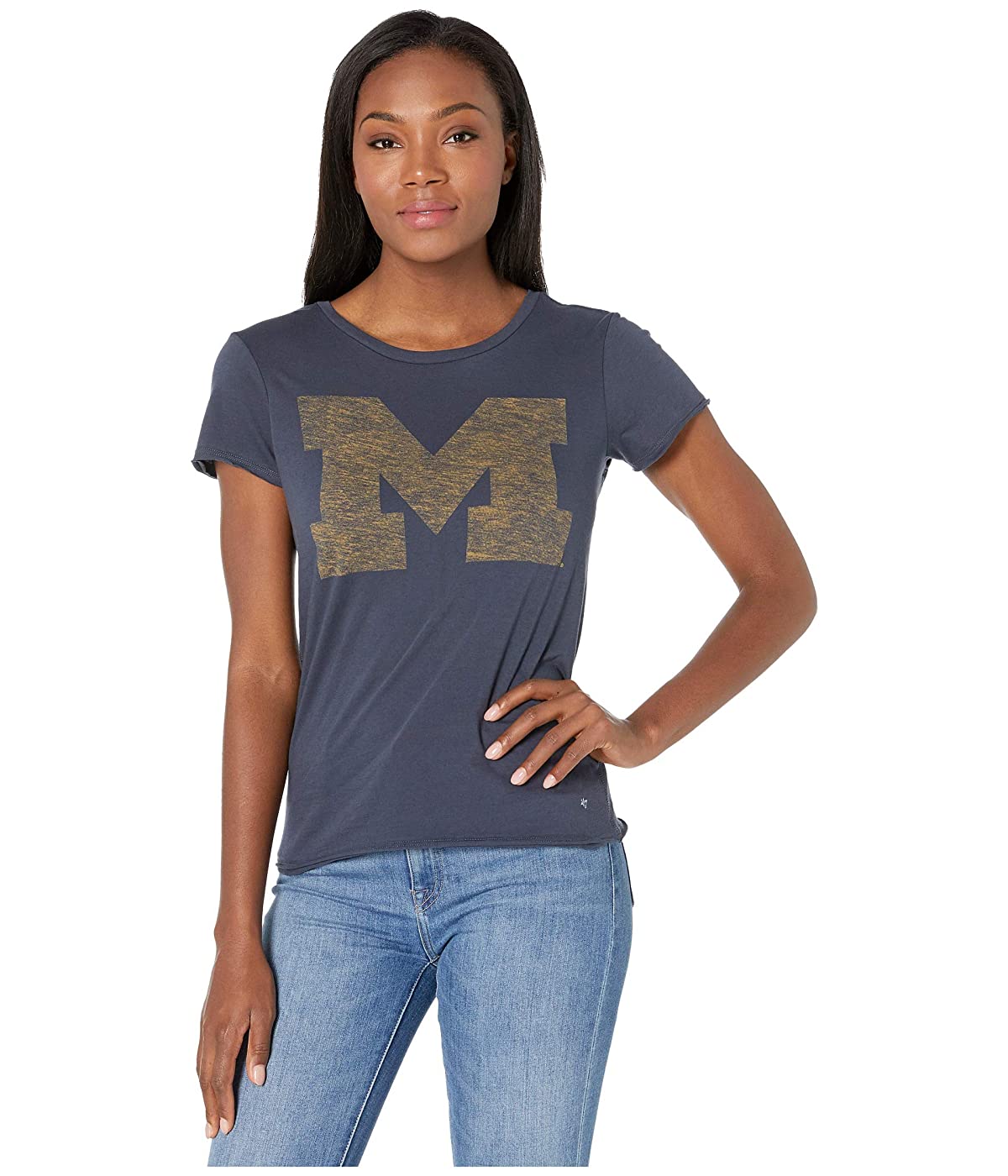 

Футболка 47 College Michigan Wolverines Fader Letter Tee Midnight,  (50, Футболка 47 College Michigan Wolverines Fader Letter Tee Midnight, XL (50)