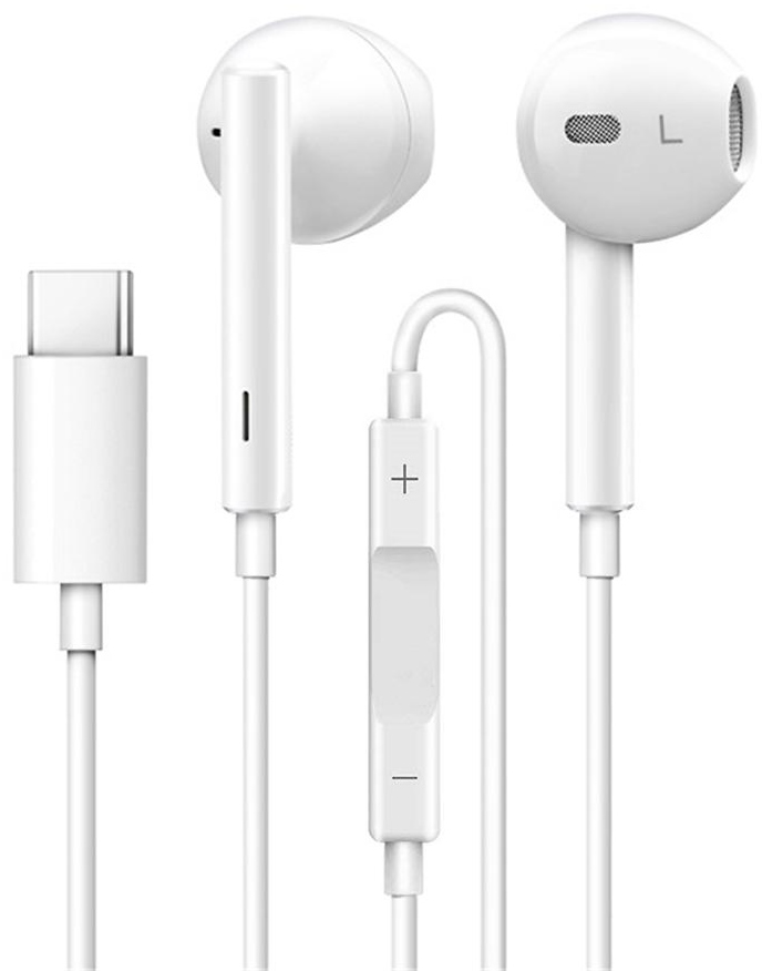

Проводные наушники WIWU EarBuds 303 (with Type-C) - White (20648)