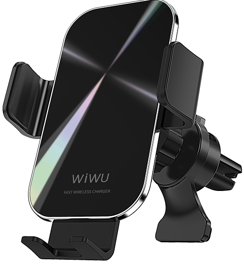 

Автодержатель с беспроводной зарядкой WIWU CH-307 (15W) - Black