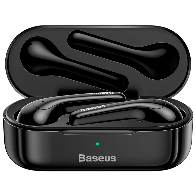 

Наушники гарнитура вакуумные Bluetooth 5.0 TWS Baseus W07 Black