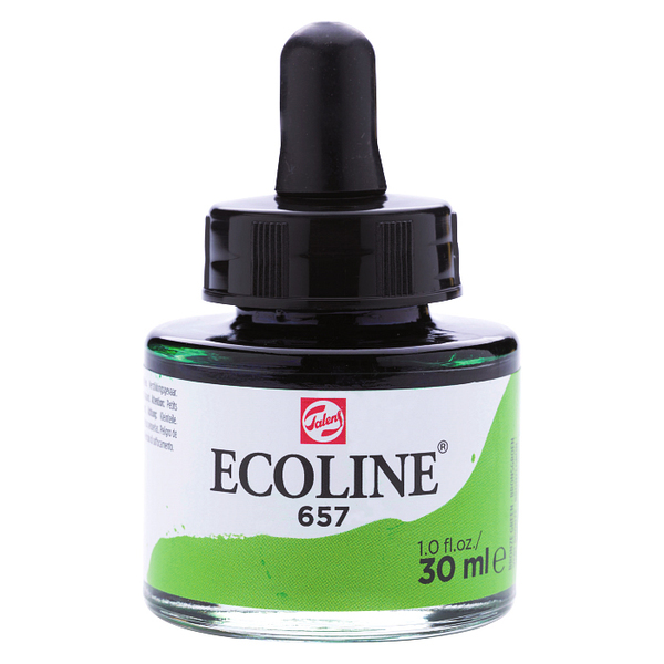 

Краска акварельная жидкая Ecoline 30 мл (657) Зеленая бронзовая (11256571)