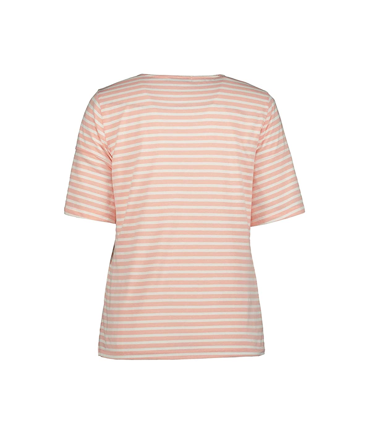 

Футболка Mod-o-doc Heathered Stripe Jersey Scoop Neck Tee with Button Sleeves Peach,  (46, Футболка Mod-o-doc Heathered Stripe Jersey Scoop Neck Tee with Button Sleeves Peach, M (46)