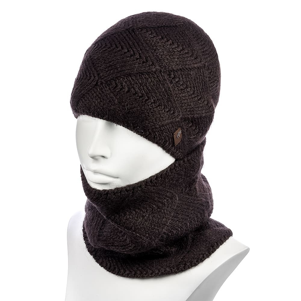 

Комплект женский (шапка+снуд) Hattson SHH-73  Шоколад, Комплект женский (шапка+снуд) Hattson SHH-73 One Size Шоколад