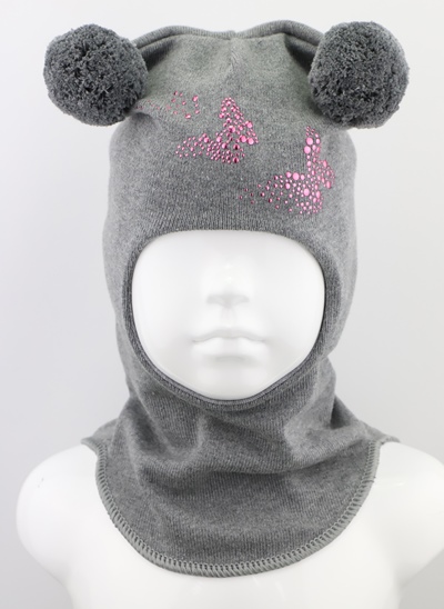 

Шапка-шлем для девочки Beezy весна - осень 2026-08-21 Белка р. 1 (47-49 см)