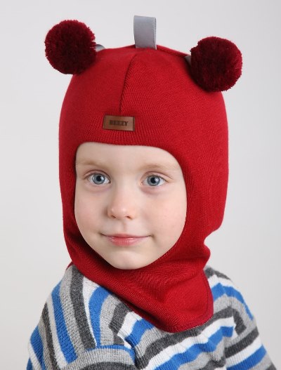 

Зимняя шапка-шлем Beezy для мальчика 2102-18-22 Мишка р. 1 (47-49 см)