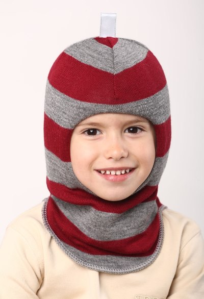 

Зимняя шапка шлем Beezy для мальчика 1615-44-22 Дино р. 1 (47-49 см)