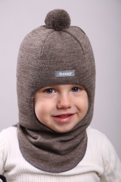 

Зимняя шапка шлем Beezy для мальчика 1622-05-22 Пол р. 3 (54-56 см)