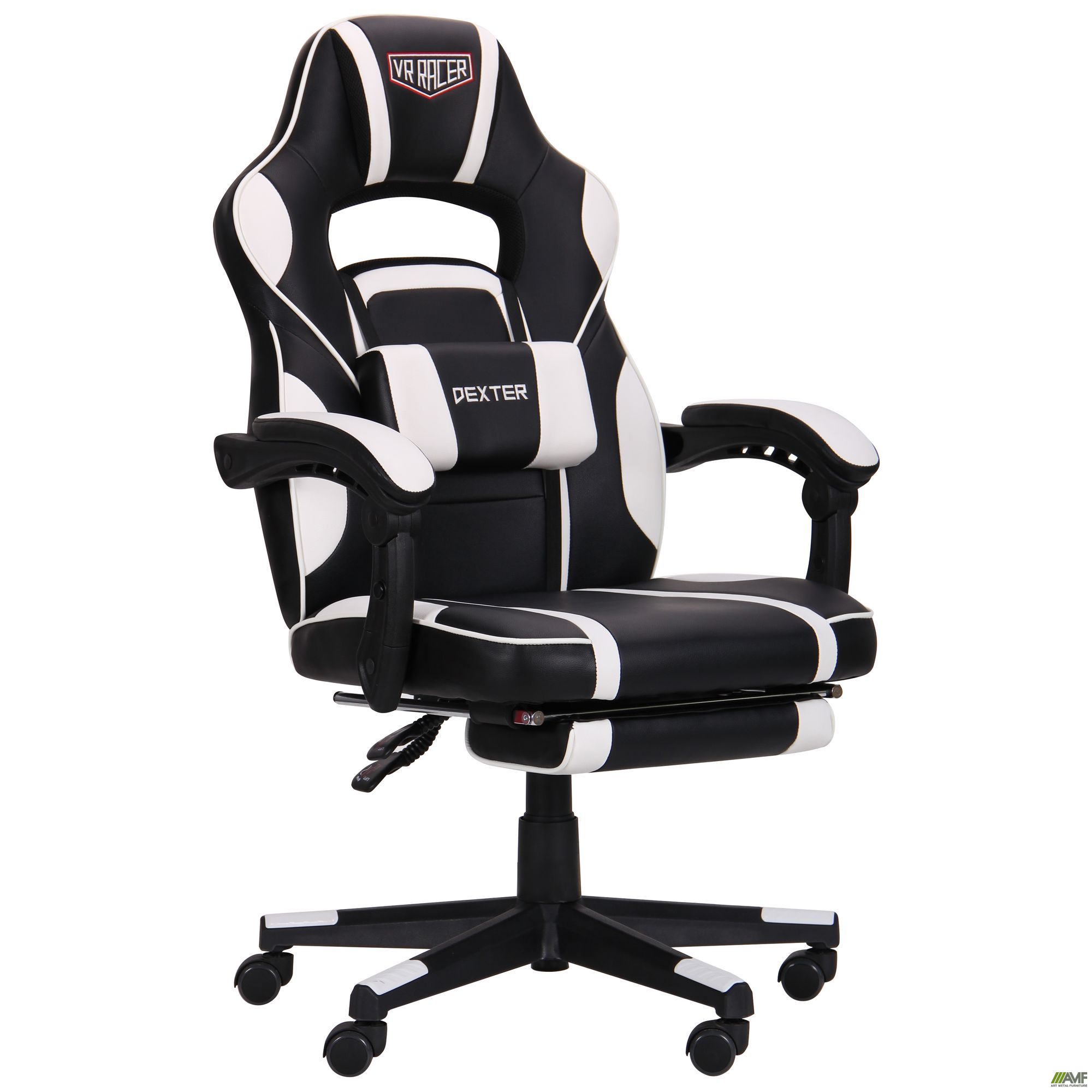 

Кресло AMF VR Racer Dexter Vector черный/белый 545087