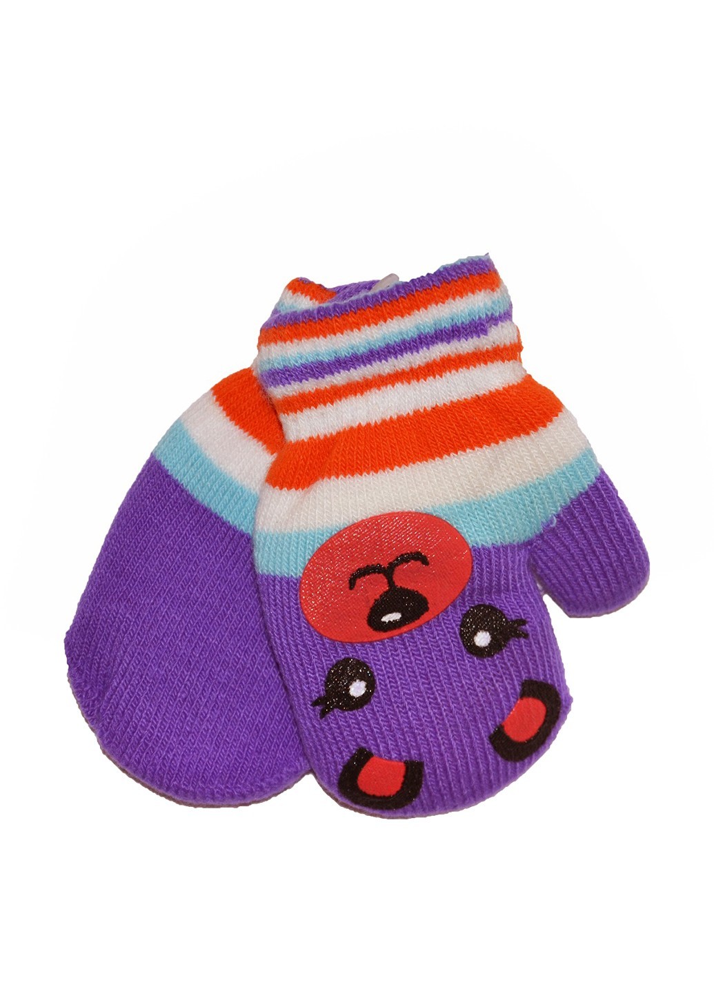 

Варежки Sweet Hats рисунки фиолетовые акрил 2-5 лет (12см) (РУК-01-03)
