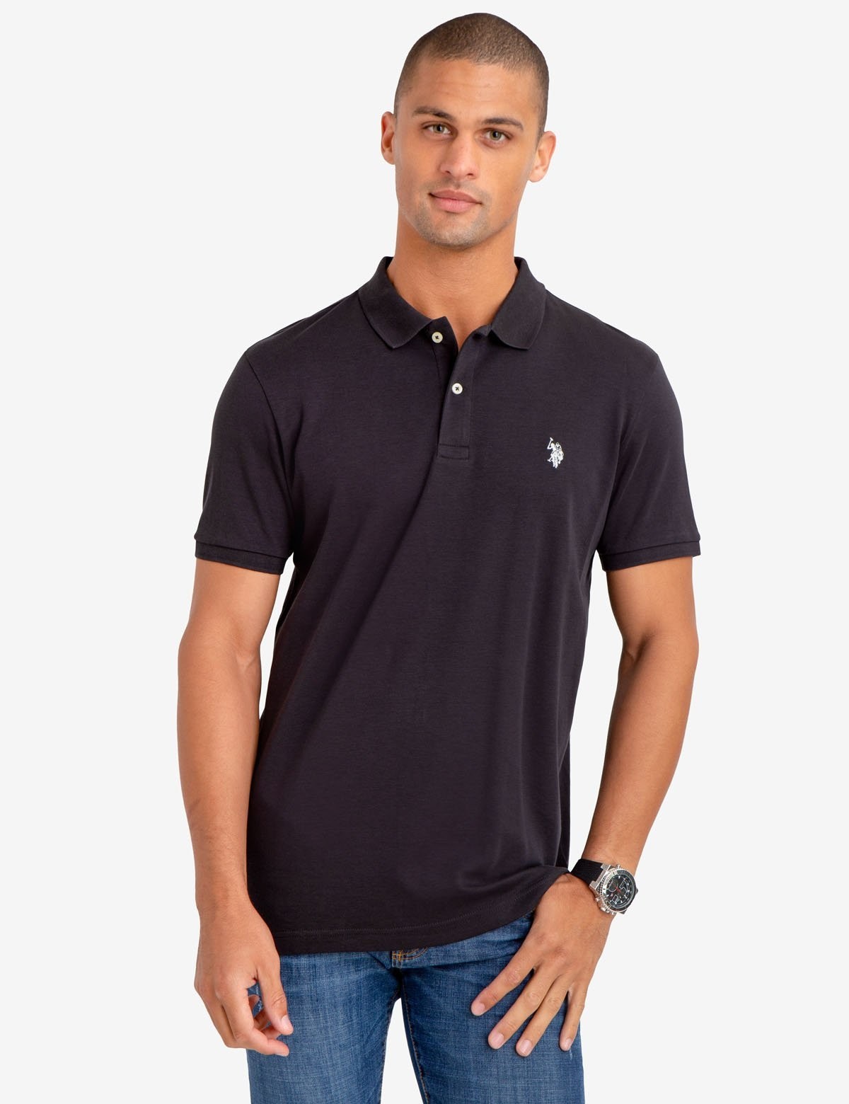 

Поло U.S. Polo ASSN.  Черное 07701777, Поло U.S. Polo ASSN. M Черное 07701777