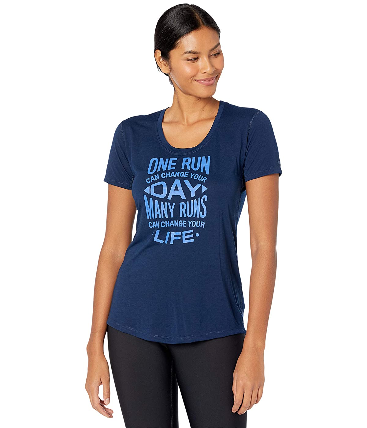

Футболка Brooks Distance Graphic Tee Heather Navy/Run,  (46, Футболка Brooks Distance Graphic Tee Heather Navy/Run, M (46)