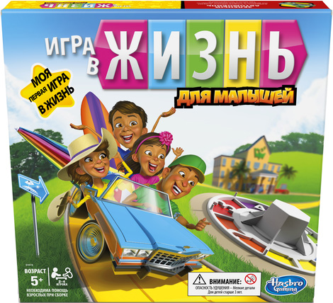 

Настольная игра Hasbro Игра в жизнь Джуниор (E6678)