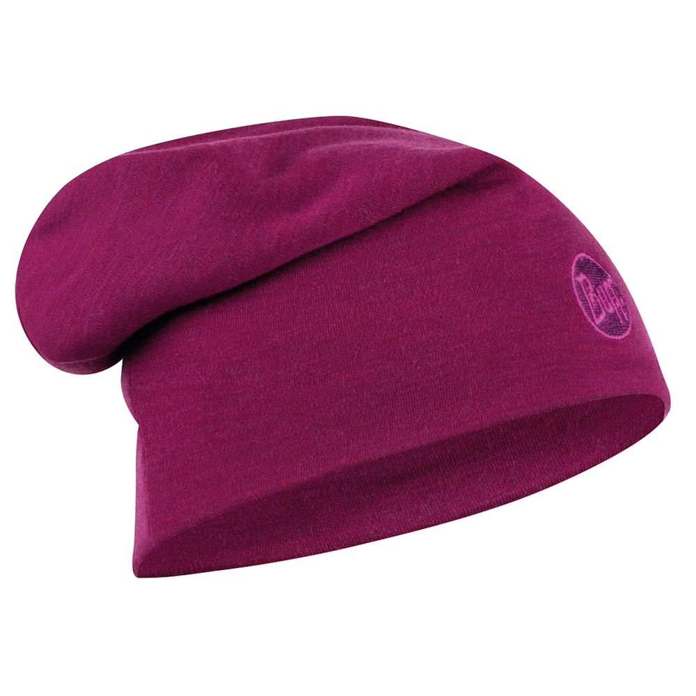 

Шапка Buff Wool Heavyweight Slouchy Hat Solid Малиновый
