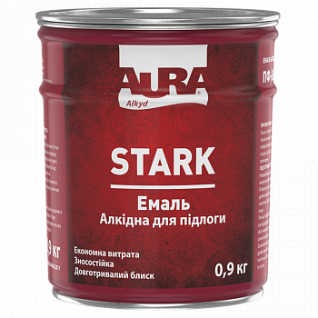 

Износостойкая эмаль для новых и ранее окрашенных деревянных полов Aura Stark 2.8кг желто-коричневая