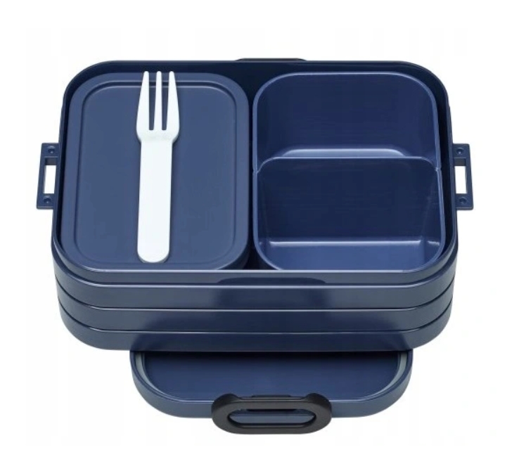 

Ланч-бокс Mepal BENTO, контейнер для еды, для детей и взрослых, 18.5 х 12 х 6.5 см , 0.9 л синий