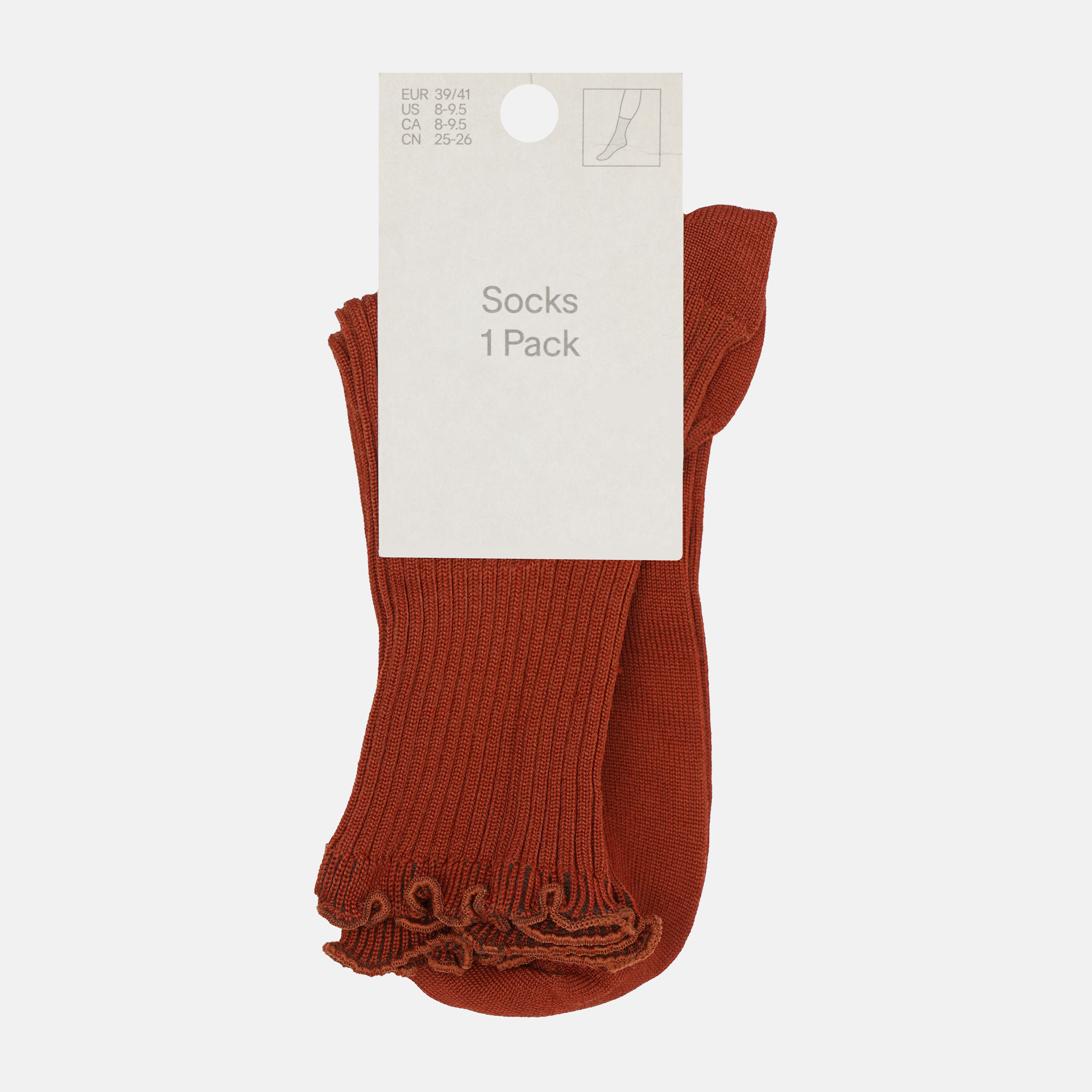 

Носки H&M 1606-342312 - Терракотовые, Носки H&M 1606-342312 39-41 Терракотовые