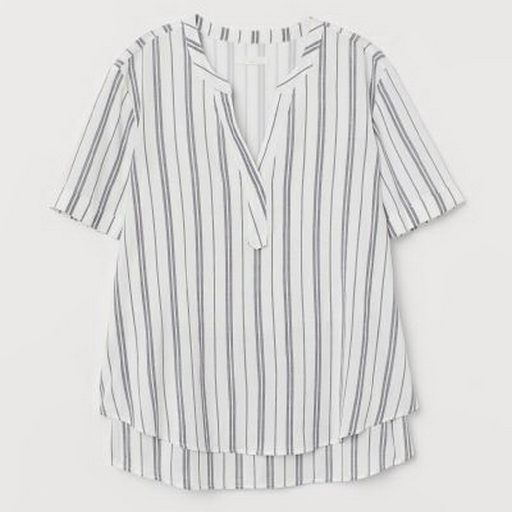 

Блузка H&M 0656067-0 M Белая (СА2000001596296)