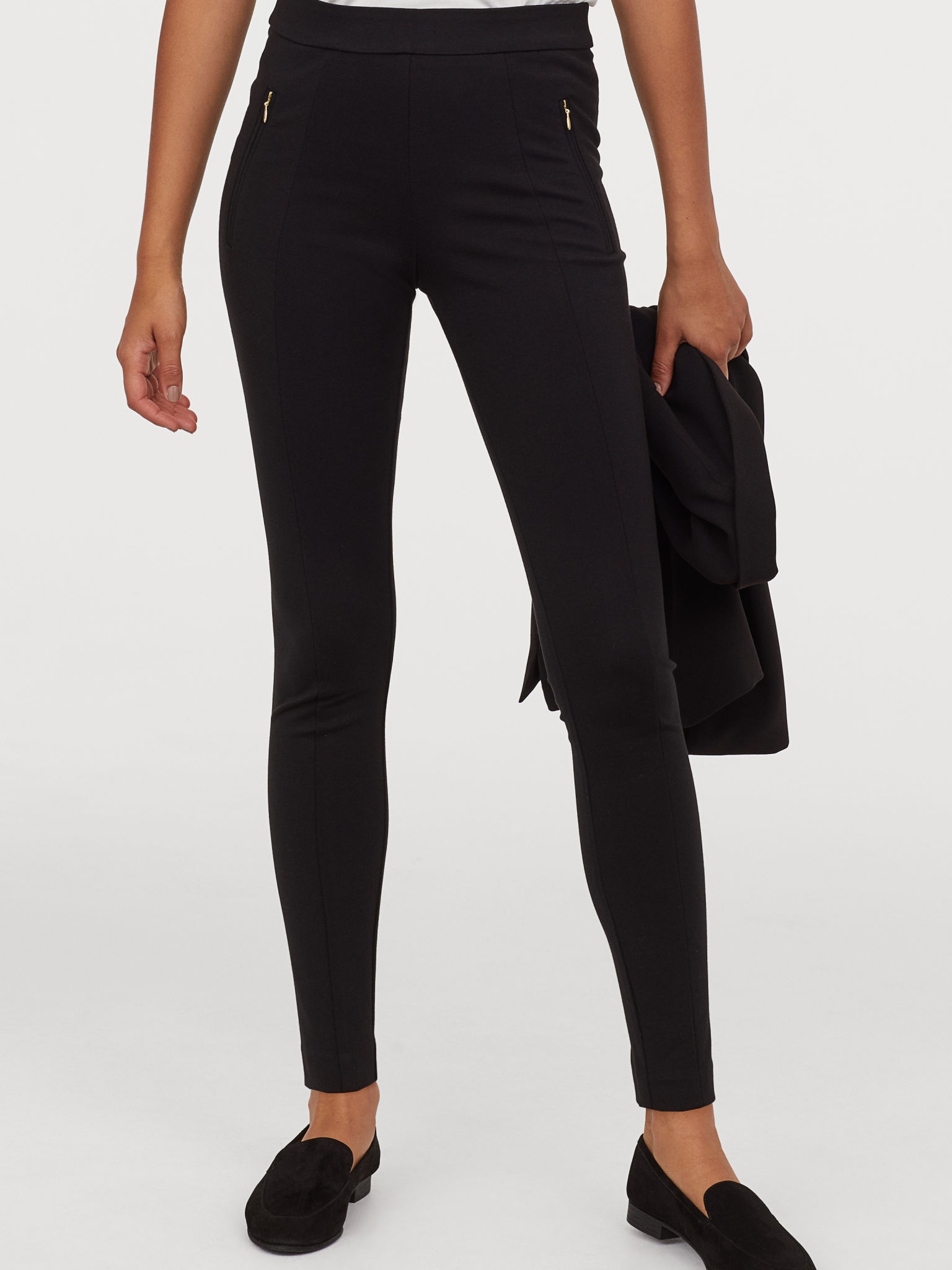 

Леггинсы H&M 0578478-0 36 Черные (СА2000001720219)