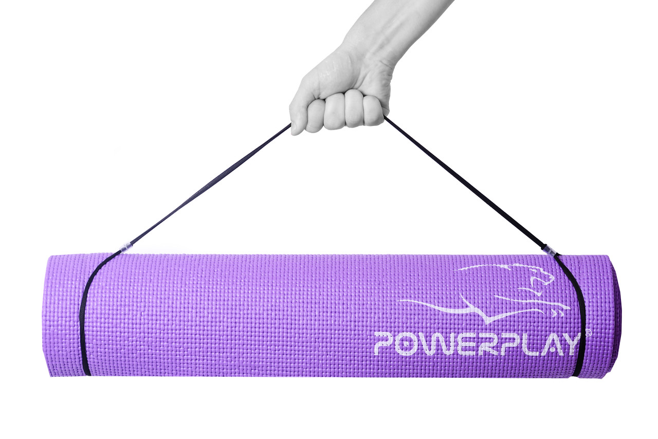 

Коврик для фитнеса и йоги PowerPlay 4010 (183*61*0.6) фиолетовый