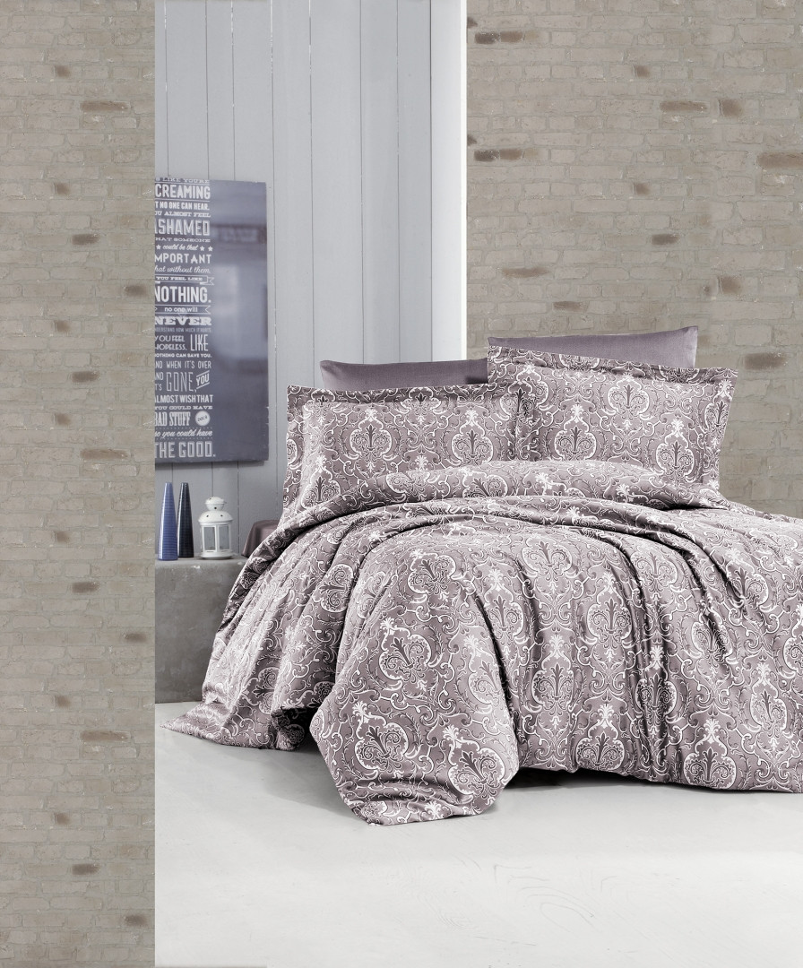 

Комплект постельного белья First Choice Satin Delmor Leylak 200х220