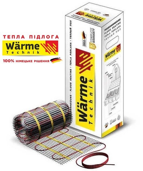 

Нагревательный мат Wärme Twin Mat 160Вт 8 м2