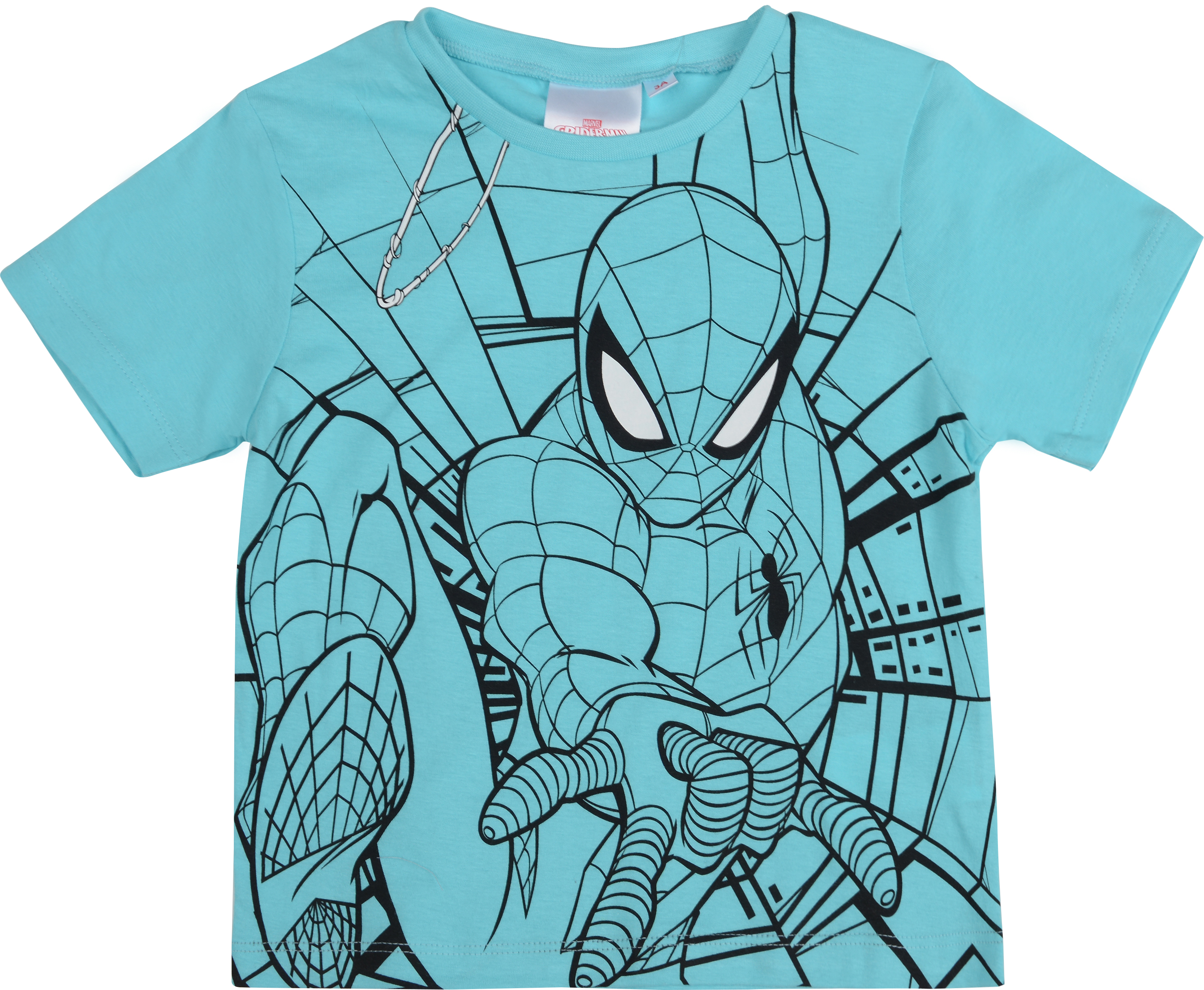 

Футболка Disney Spiderman ET1001 98 см Бирюзовая