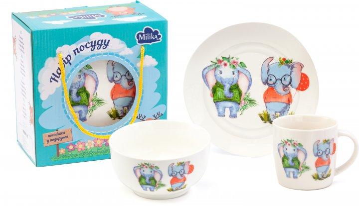 

Детский набор посуды Milika Friendly Walk M0690-KS-2002 3 предмета