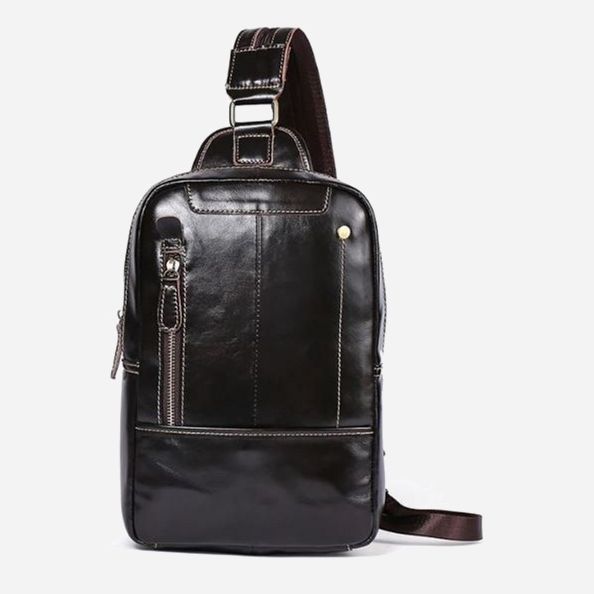 

Сумка-рюкзак кожаная Vintage 14785 Коричневая