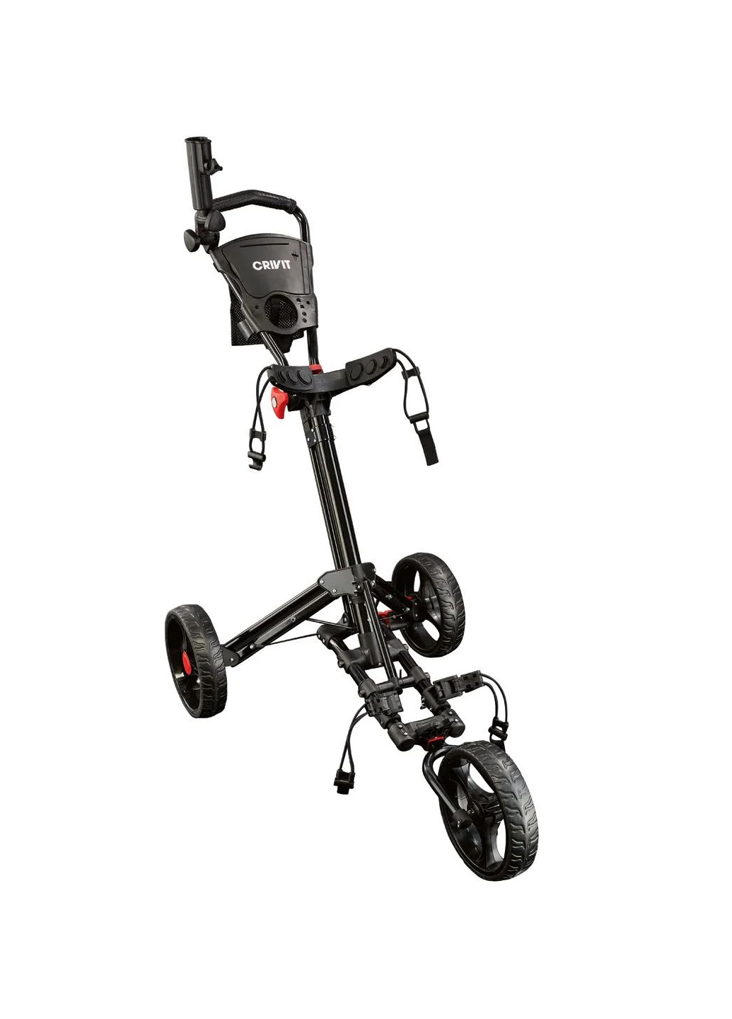 

Тележка для гольфа Crivit черный-красный LI-440078