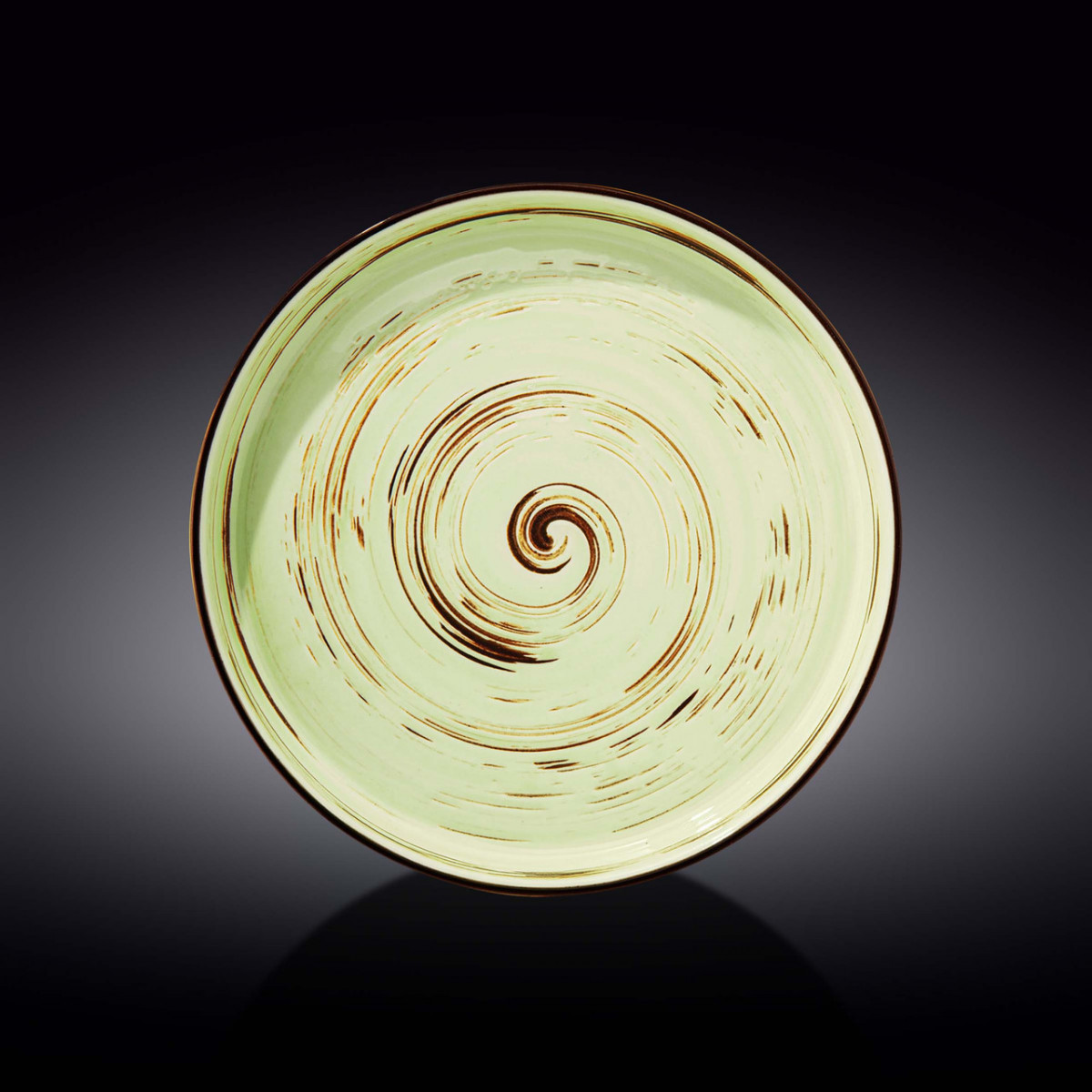 

Тарелка подставная Wilmax Spiral Pistachio WL-669120-A 28 см