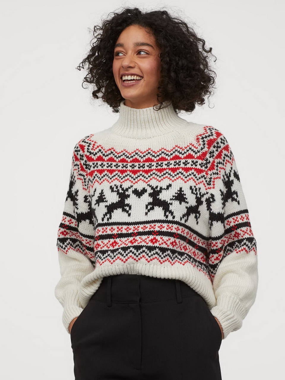 

Свитер H&M 06-0788633-014 L Белый (СА2000001862544)