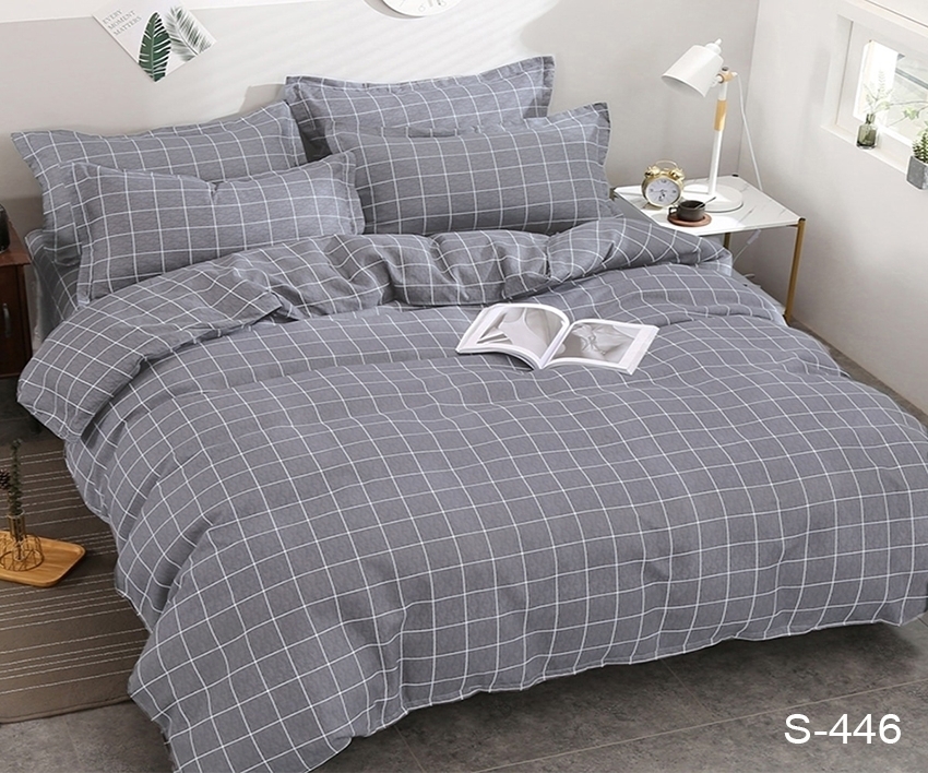 

Комплект постельного белья евро Сатин люкс 215x240 см S446