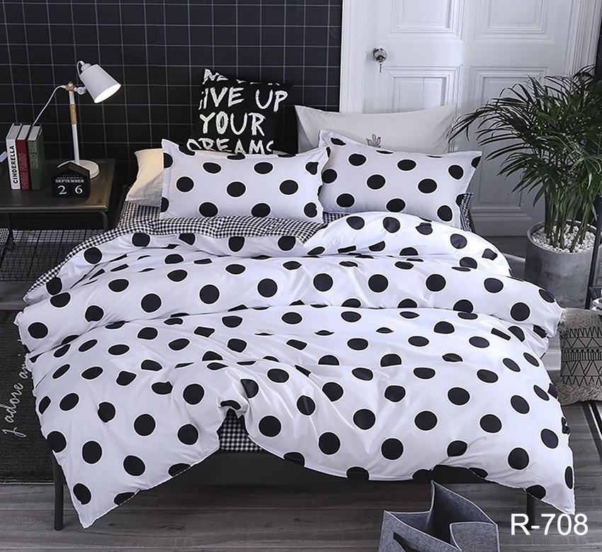 

Комплект постельного белья двуспальный евро Ренфорс 215x240 см с компаньоном R708