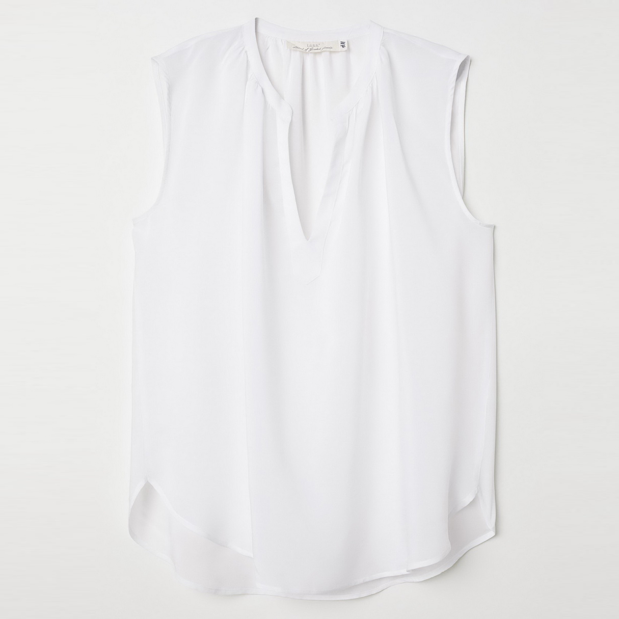 

Блузка H&M 0480350-5  Белая (СА2000001608555, Блузка H&M 0480350-5 40 Белая (СА2000001608555)