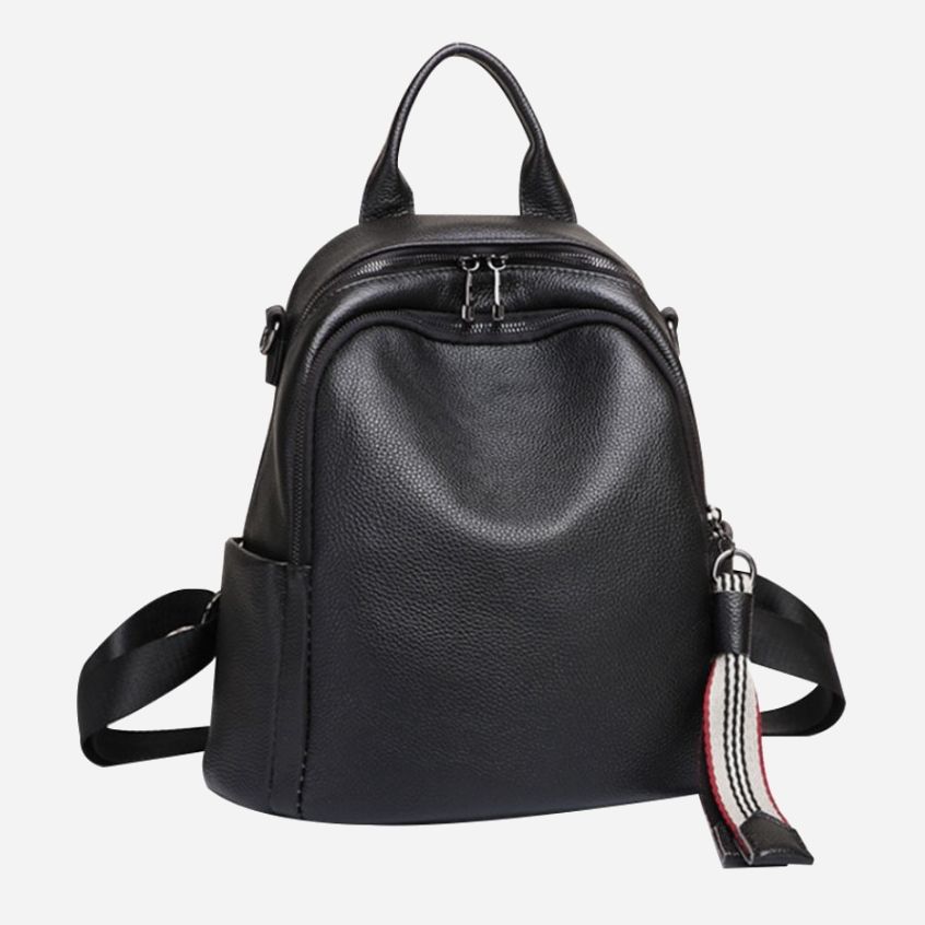 Женский рюкзак Olivia Leather NWBP27-8085A-BP черный – фото | ROZETKA
