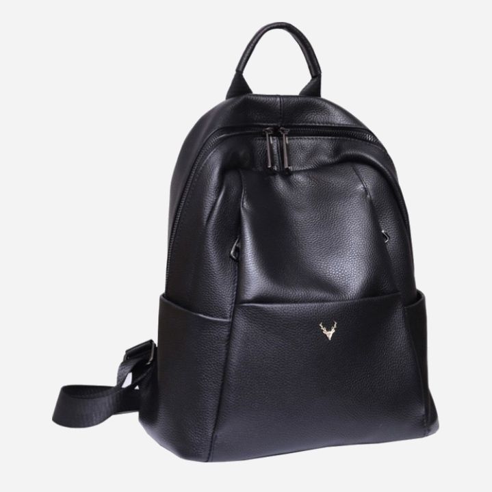 

Женский рюкзак Olivia Leather F-NWBP27-8088A черный