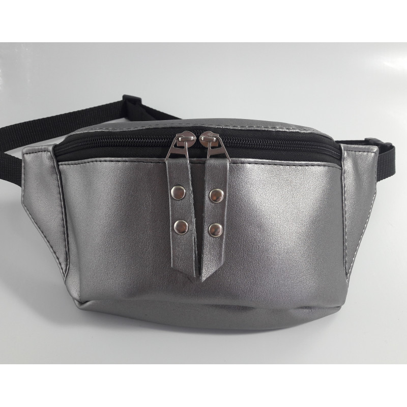 

Сумка на пояс бананка Tirso MTH silver dark Sambag