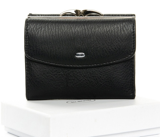 

Женский кожаный кошелек DR.BOND WS-1011 black