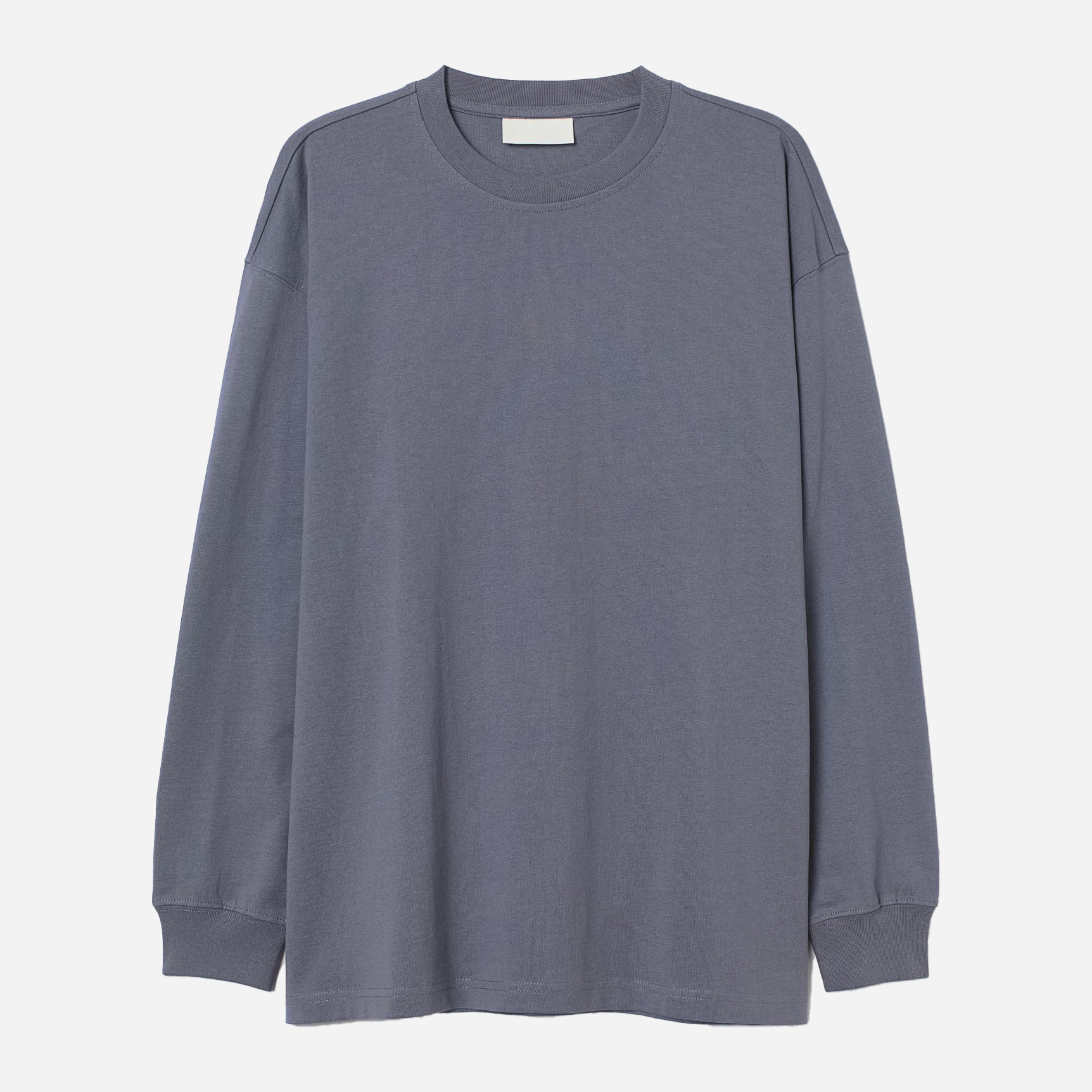 

Лонгслив H&M 9567763bar M Темно-серый