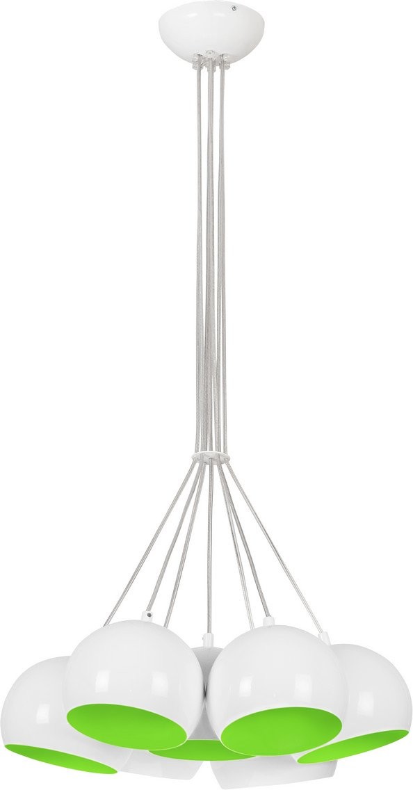 

Люстра Nowodvorski BALL WHITE - GREEN FLUO 6474