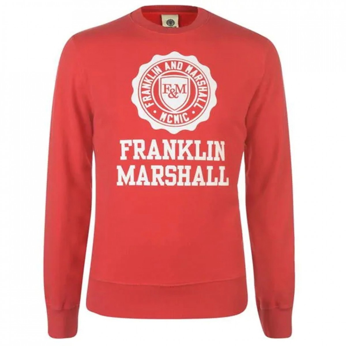 

Толстовка Franklin and Marshall Stamp Logo Fire Red, S (42)