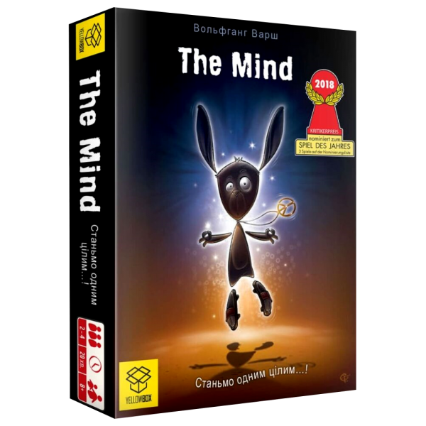 

Настольная игра YELLOWBOX Разум (The Mind) (Укр) ( 777 )