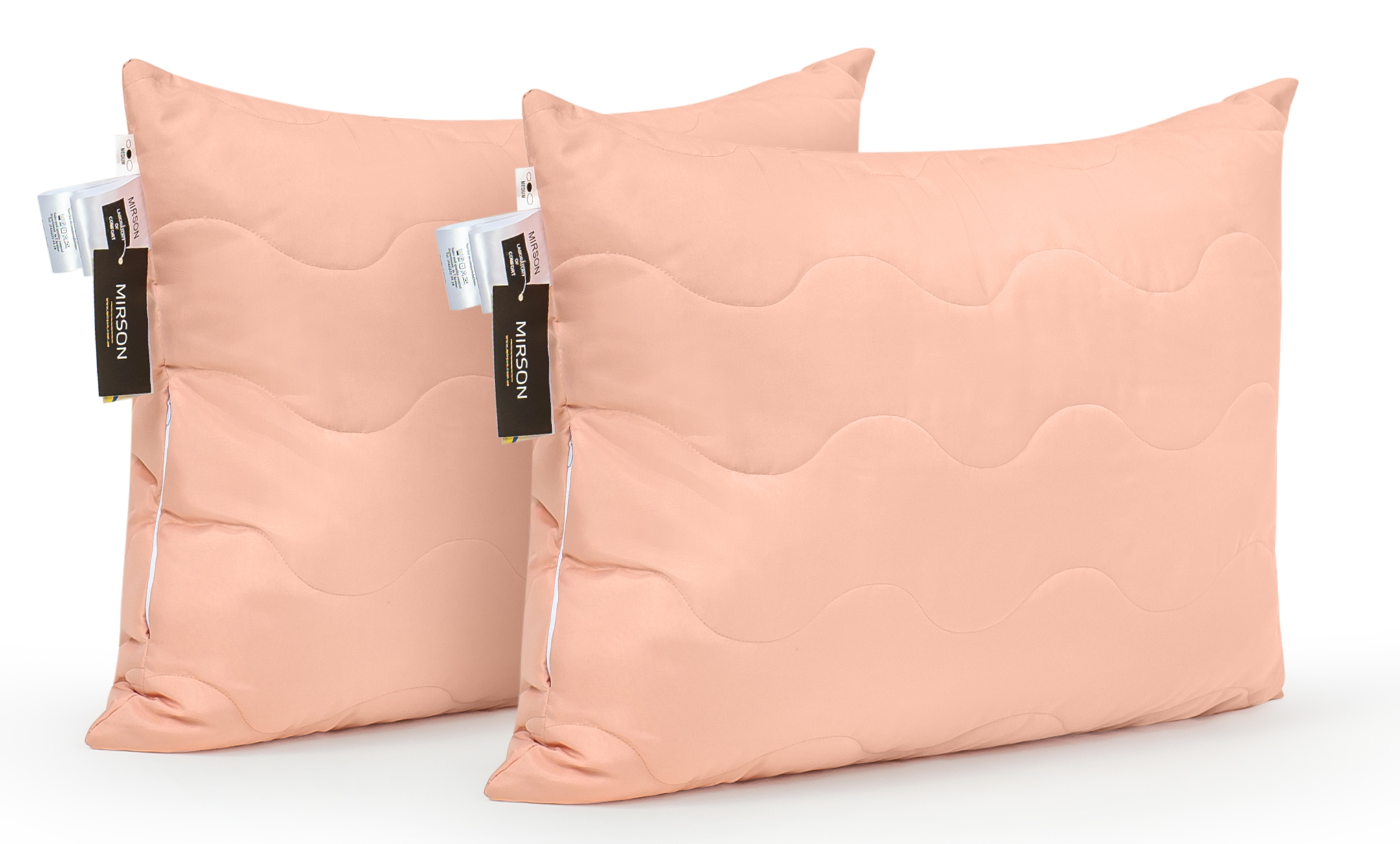 

Набор Подушек MirSon 1608 Eco Light Pink 50х70 см 2шт италия, modal