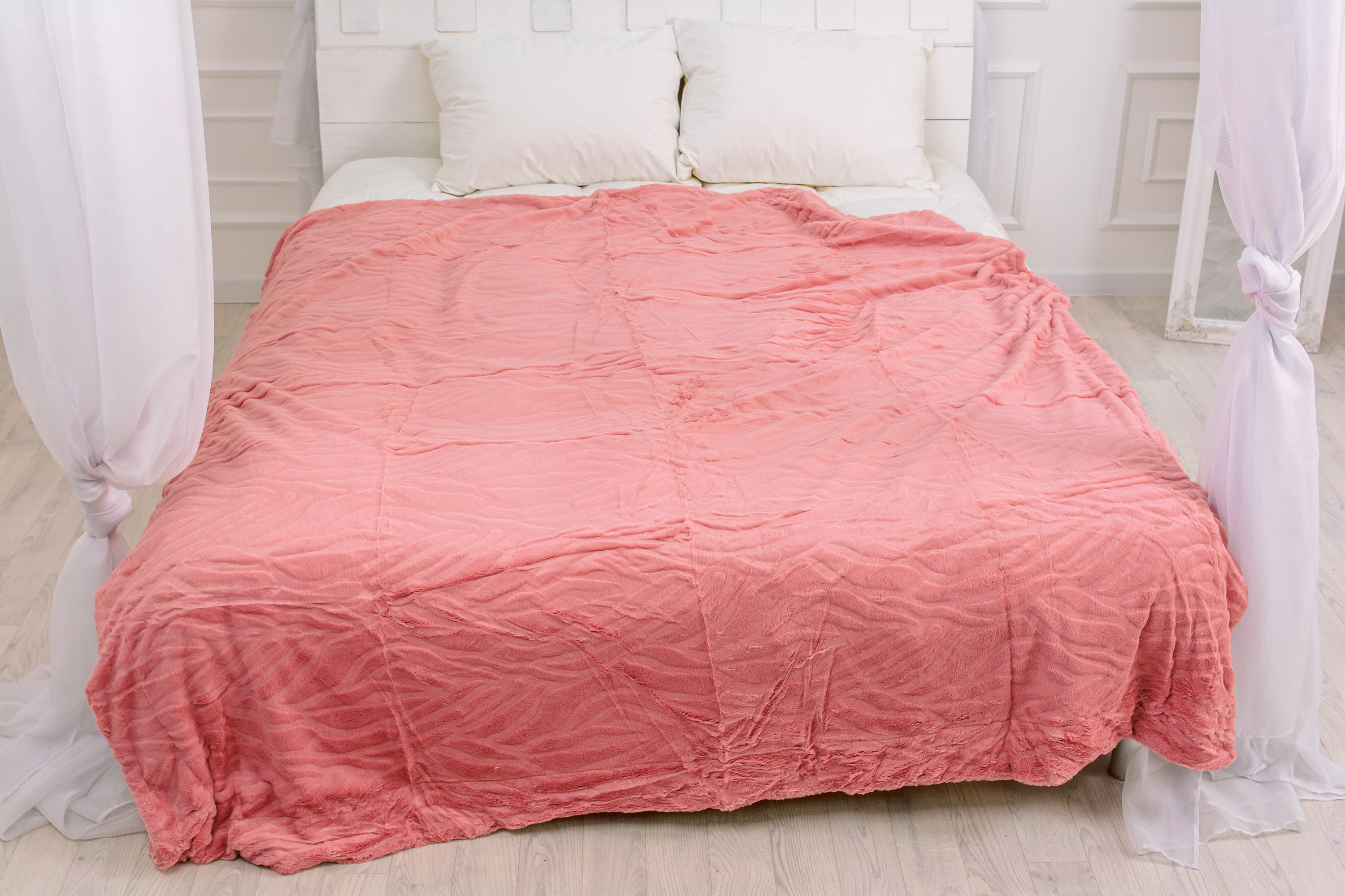 

Плед MirSon 1013 Aurora Pink 200х230 см италия, флис
