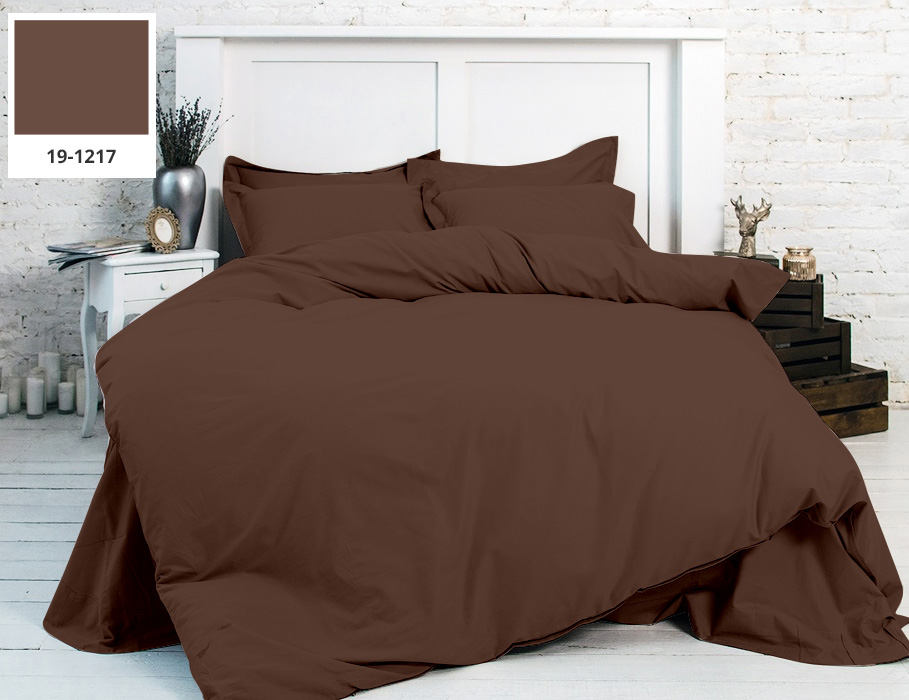 

Постельное белье MirSon Chocolate Perla (19-1217) Семейный италия, бязь