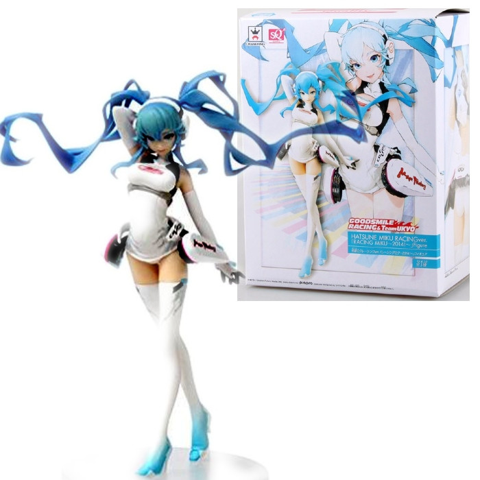 

Фігурка Banpresto SQ Miku Hatsune гоночна версія Hatsune Miku Racing Miku 2014 Version 18.0 см WST VC 27.140